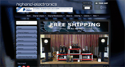 Desktop Screenshot of highend-electronics.com